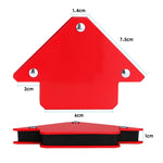 Magnetic Welding Positioner Triangular Strong Magnetic Holder, 25 Pounds, 50 Pounds, 75 Pounds