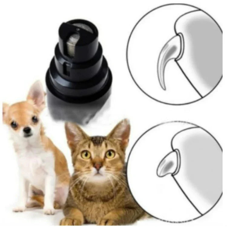 เครื่องขัดเล็บไฟฟ้าสำหรับแมวและสุนัข ทำความสะอาดเล็บ รุ่น PTy068 บล็อกเดียว รุ่นเงียบ, รุ่น PTy078 สองบล็อก รุ่นมืออาชีพ