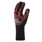 ถุงมือกันความร้อนสำหรับทำอาหาร อบ ย่าง ทนไฟ สีแดง BBQ สีแดง Torch