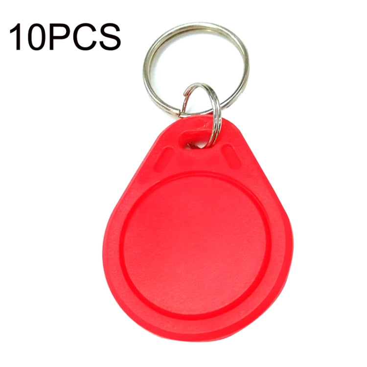 บัตรควบคุมการเข้าออก IC 10 ชิ้น เข้ากันได้กับ M1 Fudan Rfid 13.56Mhz พวงกุญแจแท็ก สีเทา ม่วง แดง เหลือง น้ำเงิน เขียว ดำ ส้ม