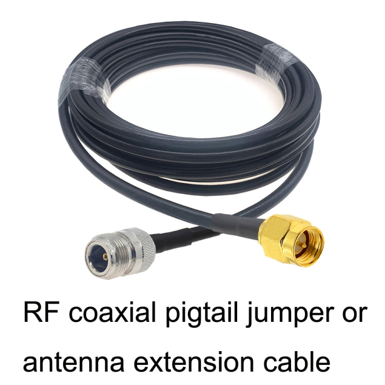 สายอะแดปเตอร์ SMA ตัวผู้เป็น N ตัวเมีย RG58 Coaxial, SMA ตัวผู้เป็น N ตัวเมีย 0.5ม., SMA ตัวผู้เป็น N ตัวเมีย 1ม., SMA ตัวผู้เป็น N ตัวเมีย 1.5ม., SMA ตัวผู้เป็น N ตัวเมีย 3ม., SMA ตัวผู้เป็น N ตัวเมีย 5ม., SMA ตัวผู้เป็น N ตัวเมีย 10ม.