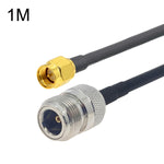 สายอะแดปเตอร์ SMA ตัวผู้เป็น N ตัวเมีย RG58 Coaxial, SMA ตัวผู้เป็น N ตัวเมีย 0.5ม., SMA ตัวผู้เป็น N ตัวเมีย 1ม., SMA ตัวผู้เป็น N ตัวเมีย 1.5ม., SMA ตัวผู้เป็น N ตัวเมีย 3ม., SMA ตัวผู้เป็น N ตัวเมีย 5ม., SMA ตัวผู้เป็น N ตัวเมีย 10ม.