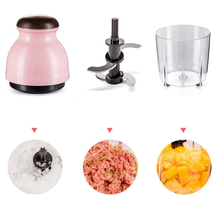 ถ้วยผสมแบบพกพา เครื่องคั้นนมถั่วเหลืองไฟฟ้า เครื่องทำอาหารอเนกประสงค์ เครื่องบดเนื้อในบ้าน ถ้วยพลาสติก ถ้วยแก้ว