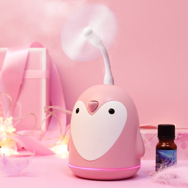 เครื่องเพิ่มความชื้นอโรม่า 220 มล. รูปเพนกวินน่ารัก เครื่องกระจายกลิ่น USB สำหรับบ้าน สำนักงาน รถยนต์ เครื่องทำหมอก เครื่องฟอกอากาศ