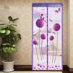 ผ้าม่านกันยุงหน้าร้อน แบบแม่เหล็ก หน้าจอนุ่ม ขนาด 90 x 210 ซม., 100 x 210 ซม.