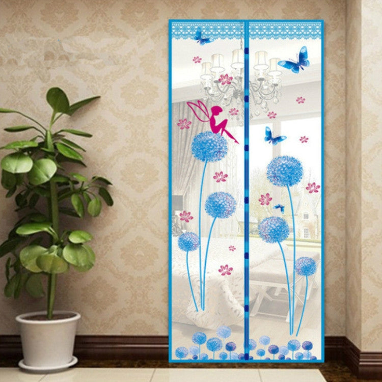 ผ้าม่านกันยุงหน้าร้อน แบบแม่เหล็ก หน้าจอนุ่ม ขนาด 90 x 210 ซม., 100 x 210 ซม.