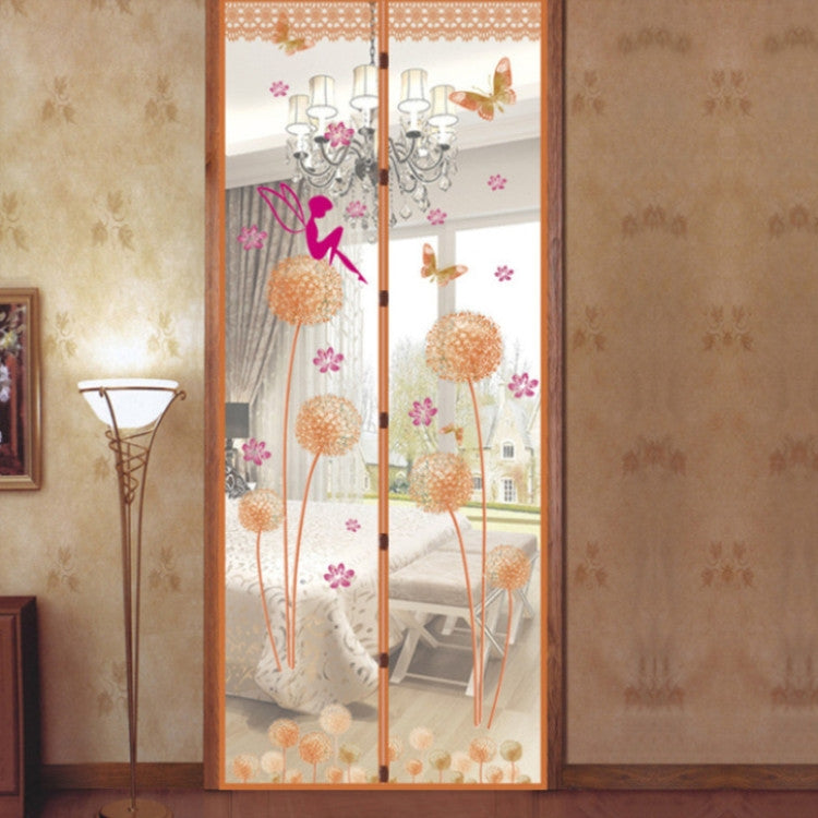ผ้าม่านกันยุงหน้าร้อน แบบแม่เหล็ก หน้าจอนุ่ม ขนาด 90 x 210 ซม., 100 x 210 ซม.