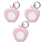 3 ชิ้น เคสซิลิโคนสำหรับ AirTag รุ่นที่ 2 / AirTag รุ่นที่ 1 ป้องกันการสูญหาย รุ่น Apple