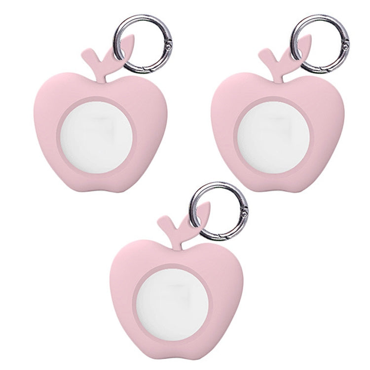 3 ชิ้น เคสซิลิโคนสำหรับ AirTag รุ่นที่ 2 / AirTag รุ่นที่ 1 ป้องกันการสูญหาย รุ่น Apple