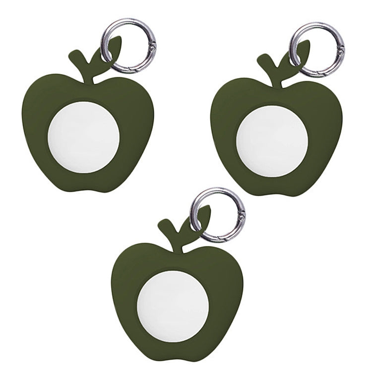 3 ชิ้น เคสซิลิโคนสำหรับ AirTag รุ่นที่ 2 / AirTag รุ่นที่ 1 ป้องกันการสูญหาย รุ่น Apple