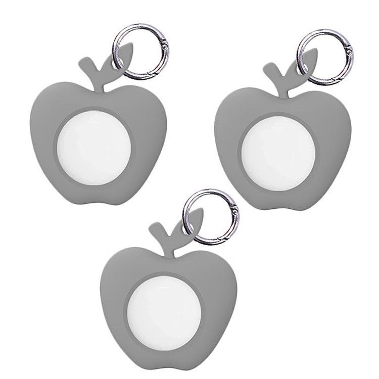 3 ชิ้น เคสซิลิโคนสำหรับ AirTag รุ่นที่ 2 / AirTag รุ่นที่ 1 ป้องกันการสูญหาย รุ่น Apple