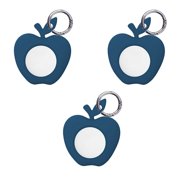 3 ชิ้น เคสซิลิโคนสำหรับ AirTag รุ่นที่ 2 / AirTag รุ่นที่ 1 ป้องกันการสูญหาย รุ่น Apple