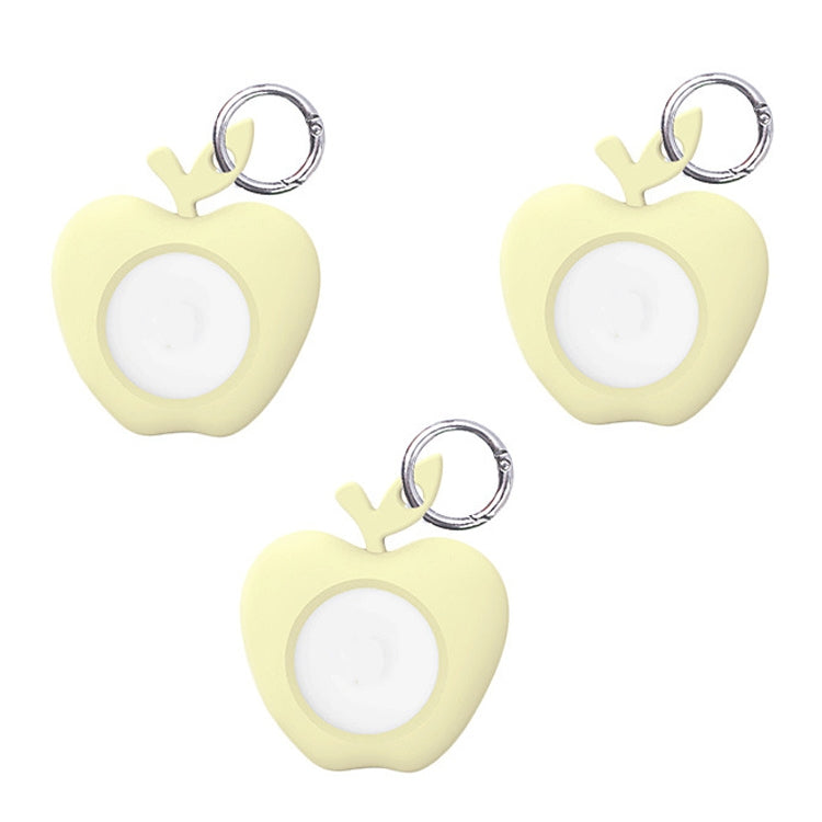 3 ชิ้น เคสซิลิโคนสำหรับ AirTag รุ่นที่ 2 / AirTag รุ่นที่ 1 ป้องกันการสูญหาย รุ่น Apple