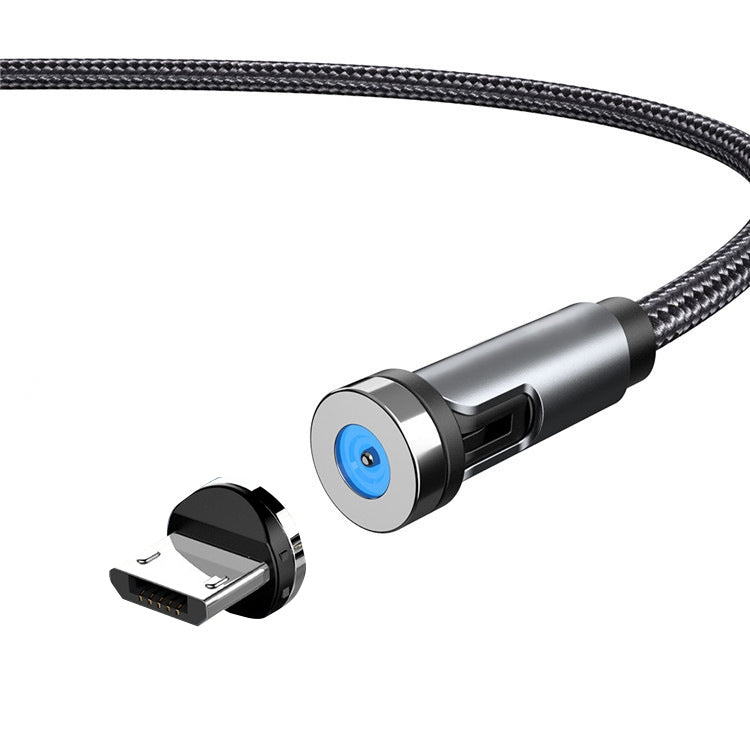 สายชาร์จแม่เหล็กหมุนได้ CC56, ความยาวสาย: 2 ม., หัว Android 2 ม., หัว Micro USB 2 ม., หัว Type-C 2 ม., หัว 8Pin 2 ม., สายพร้อมสามหัว 2 ม., สายพร้อม 8Pin + Type-C/USB-C + Micro USB 2 ม.