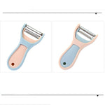 Fruit Vegetable Peeler Planer Potato Carrot Kitchen Tool, Fruit Vegetable Peeler Planer(Beige), Fruit Vegetable Peeler Planer(Blue)