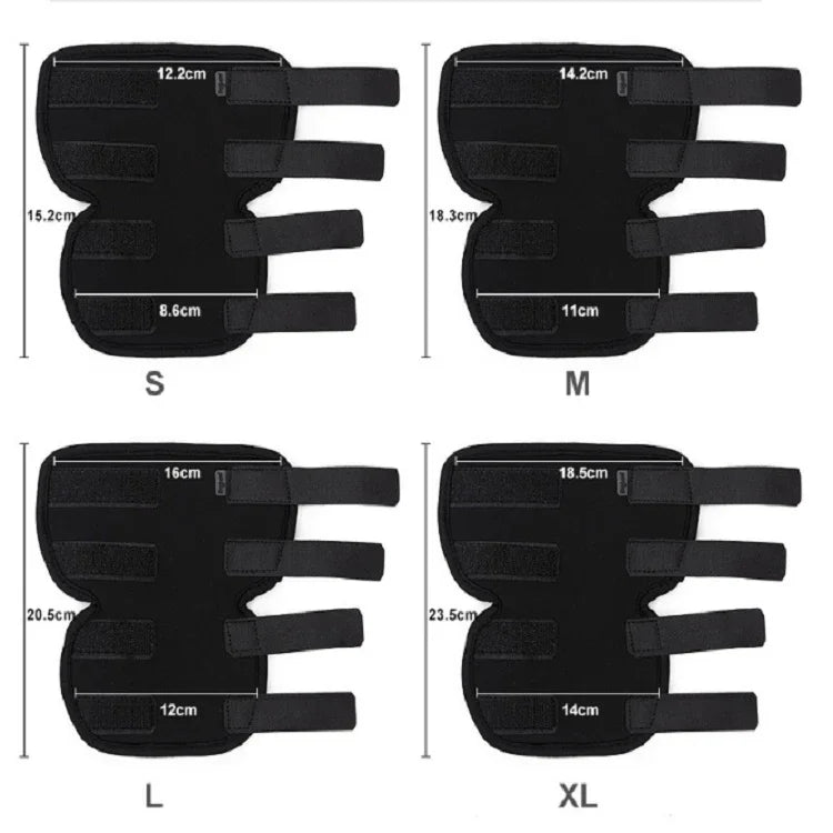 DogLemi PD60041 ที่รัดข้อเท้าสุนัข สนับสนุนขาหลัง สุนัข ห่อข้อเข่า บีบอัด ป้องกันบาดแผลและการบาดเจ็บ, S, M, L, XL