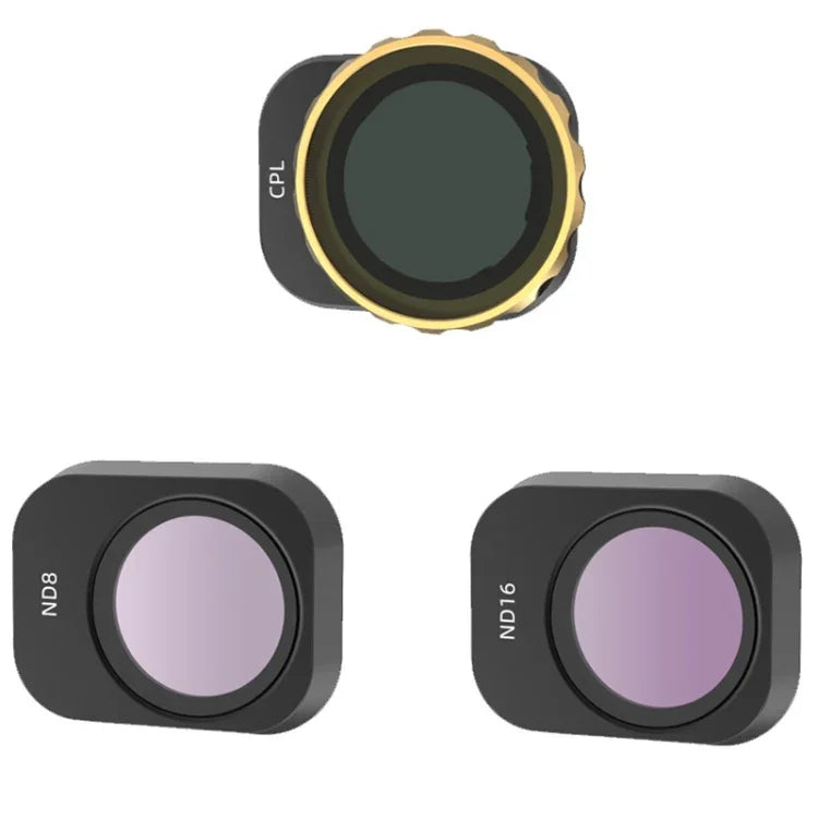 JSR สำหรับฟิลเตอร์กล้อง Mini 3 Pro, 3 ใน 1 CPL+ND8+ND16, 4 ใน 1 Star+CPL+ND8+ND16, 4 ใน 1 ND8+ND16+ND32+ND64, 4 ใน 1 ND8-PL+ND16-PL+ND32-PL+ND64-PL, 6 ใน 1 UV+CPL+ND8+ND16+ND32+ND64