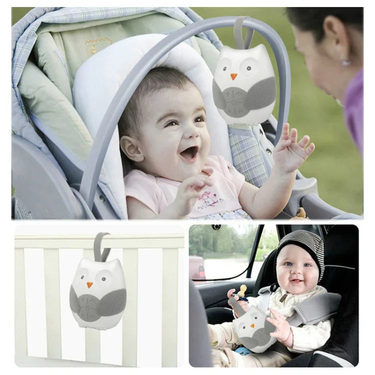 ของเล่นกล่องดนตรีนกฮูกนุ่มนิ่ม พร้อมเสียงระฆังแขวนข้างเตียงเด็ก ช่วยให้หลับสบาย, กล่องดนตรีนกฮูก