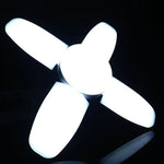 หลอดไฟบ้านพับได้ 60W 5 ใบ 235 LEDs SMD 2835, AC 120-265V, E27 สีขาวเย็น, B22 สีขาวเย็น