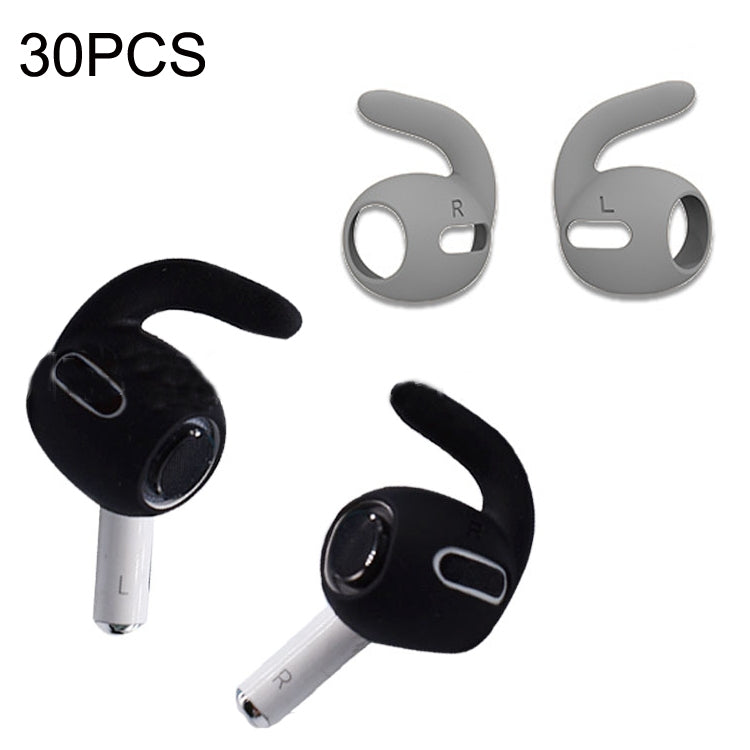 30 ชิ้น ฝาครอบหูฟังบางพิเศษ สำหรับ Apple Airpods Pro พร้อมตะขอเกี่ยวหู