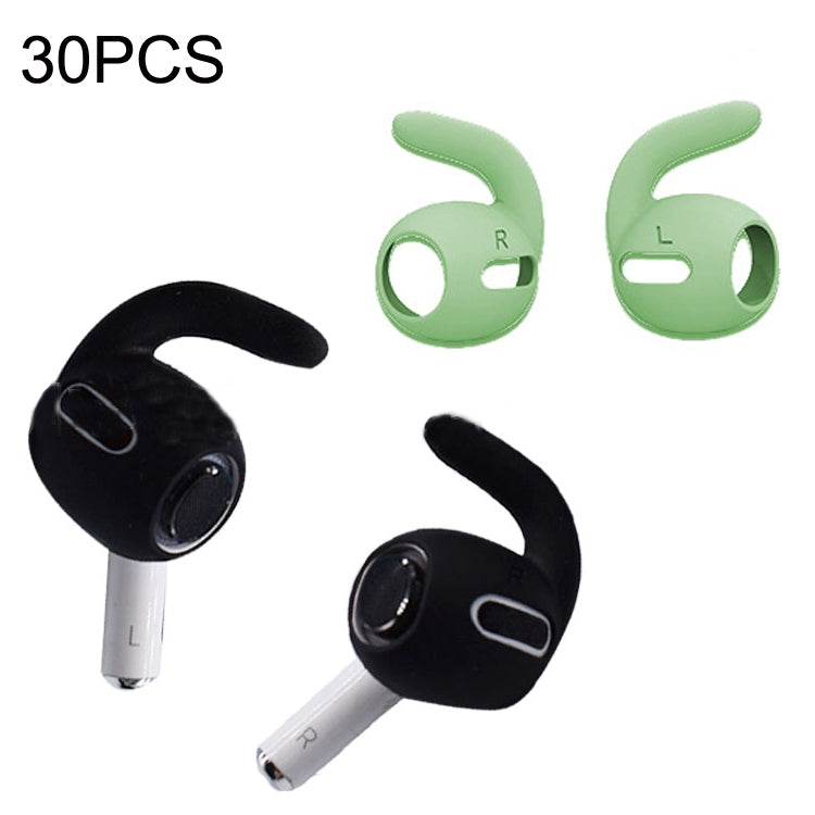 30 ชิ้น ฝาครอบหูฟังบางพิเศษ สำหรับ Apple Airpods Pro พร้อมตะขอเกี่ยวหู