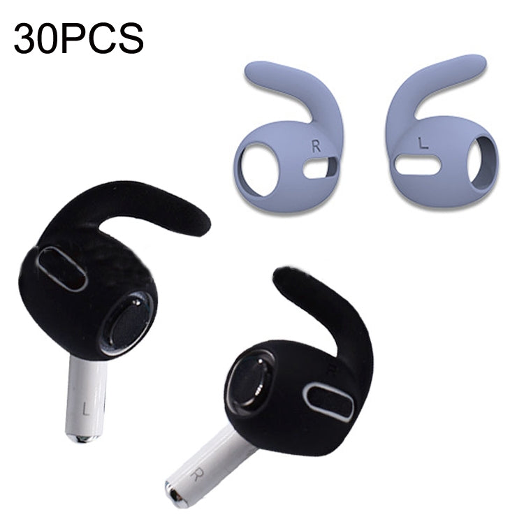 30 ชิ้น ฝาครอบหูฟังบางพิเศษ สำหรับ Apple Airpods Pro พร้อมตะขอเกี่ยวหู