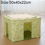 Folding Storage Box Non Woven Fabric With Zipper Moisture-proof Clothes Storage Box, 44L 50x40x22cm, 55L 50x40x28cm, 66L 50x40x33cm, 80L 60x40x32cm, 100L 60x42x40cm, 125L 70x42x40cm