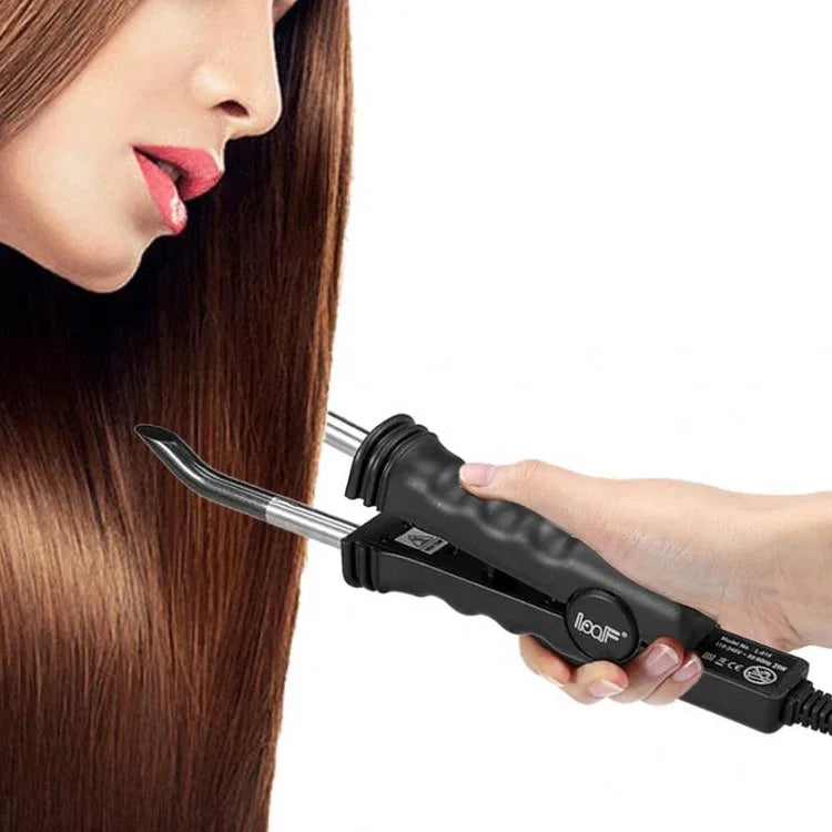 LOOF 100-240V เครื่องต่อผมแบบนาโนไร้รอยต่อ พร้อมเทอร์โมสตัท ปลั๊ก EU