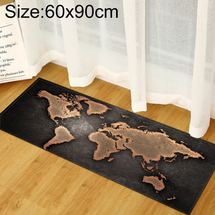 World Map Carpets Rug Bedroom Kids Baby Play Crawling Mat Memory Foam Area Rugs Carpet, 40x60cm, 40x120cm, 60x90cm, 60x180cm