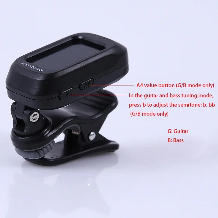 เครื่องตั้งสายกีตาร์ Little Angel WST-2058B ขนาด 5×3.7×2.7 ซม.