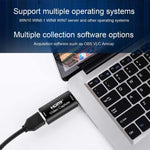 กล่องบันทึกวิดีโอ HDMI สำหรับถ่ายทอดสด USB 2.0