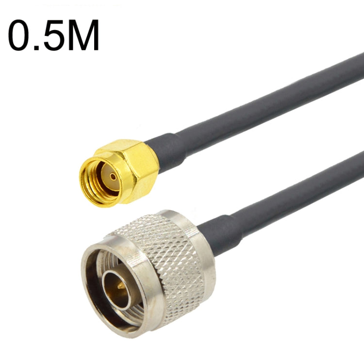 สายอะแดปเตอร์ RP-SMA ตัวผู้เป็น N ตัวผู้ RG58 Coaxial, RP-SMA ตัวผู้เป็น N ตัวผู้ 0.5m, RP-SMA ตัวผู้เป็น N ตัวผู้ 1m, RP-SMA ตัวผู้เป็น N ตัวผู้ 1.5m, RP-SMA ตัวผู้เป็น N ตัวผู้ 3m, RP-SMA ตัวผู้เป็น N ตัวผู้ 5m, RP-SMA ตัวผู้เป็น N ตัวผู้ 10m