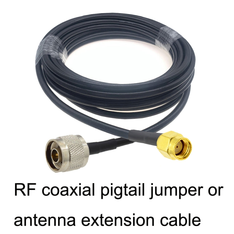 สายอะแดปเตอร์ RP-SMA ตัวผู้เป็น N ตัวผู้ RG58 Coaxial, RP-SMA ตัวผู้เป็น N ตัวผู้ 0.5m, RP-SMA ตัวผู้เป็น N ตัวผู้ 1m, RP-SMA ตัวผู้เป็น N ตัวผู้ 1.5m, RP-SMA ตัวผู้เป็น N ตัวผู้ 3m, RP-SMA ตัวผู้เป็น N ตัวผู้ 5m, RP-SMA ตัวผู้เป็น N ตัวผู้ 10m