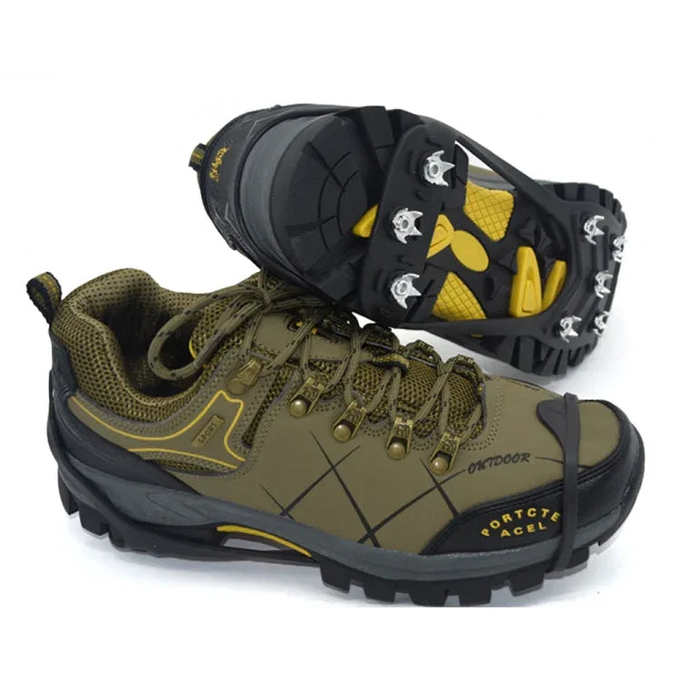 8 Teeth Ice Claw Outdoor Non-slip Shoes Covers for Ice Snow Ground, M（35-40 Yards）, L（41-45 Yards）