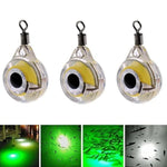 ไฟตกปลา LED รูปตาปลา ไฟใต้น้ำ สีขาว แดง น้ำเงิน เขียว