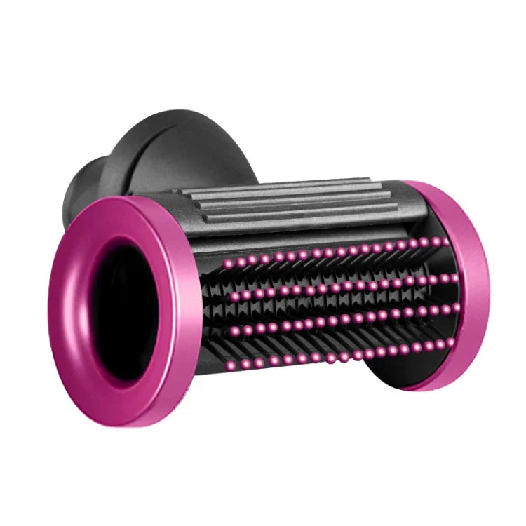 สำหรับหัวเป่าผม Dyson หัวต่อเรียบลื่นสำหรับจัดทรงผมลอย, สีชมพูแดงเรียบลื่น