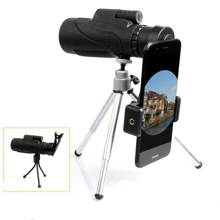 กล้องส่องทางไกลเดี่ยวและกล้องสองตากำลังขยายสูง HD เลนส์เต็ม รุ่น 12 X 50 มาตรฐาน, 40 X 60 มาตรฐาน