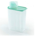 กล่องเก็บผงซักฟอกพลาสติกใสสำหรับใช้ในบ้าน ขนาด 2L, 3L