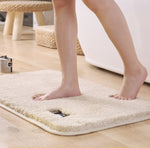 Bathroom Toilet Absorbent Bath Mat Carpet Bedroom Non-slip Foot Pad, 40x60cm, 50x80cm