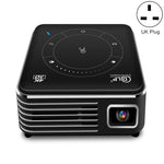 P11 โปรเจคเตอร์ DLP มินิ 3D ความละเอียด 4K HD 4G + 32G สมาร์ท ไมโคร โปรเจคเตอร์สะดวก ปลั๊ก UK, ปลั๊ก AU