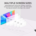 P11 โปรเจคเตอร์ DLP มินิ 3D ความละเอียด 4K HD 4G + 32G สมาร์ท ไมโคร โปรเจคเตอร์สะดวก ปลั๊ก UK, ปลั๊ก AU