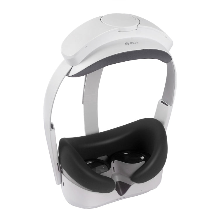 สำหรับแผ่นซิลิโคนปิดตาแว่นตา VR Pico Neo 4, สีขาว