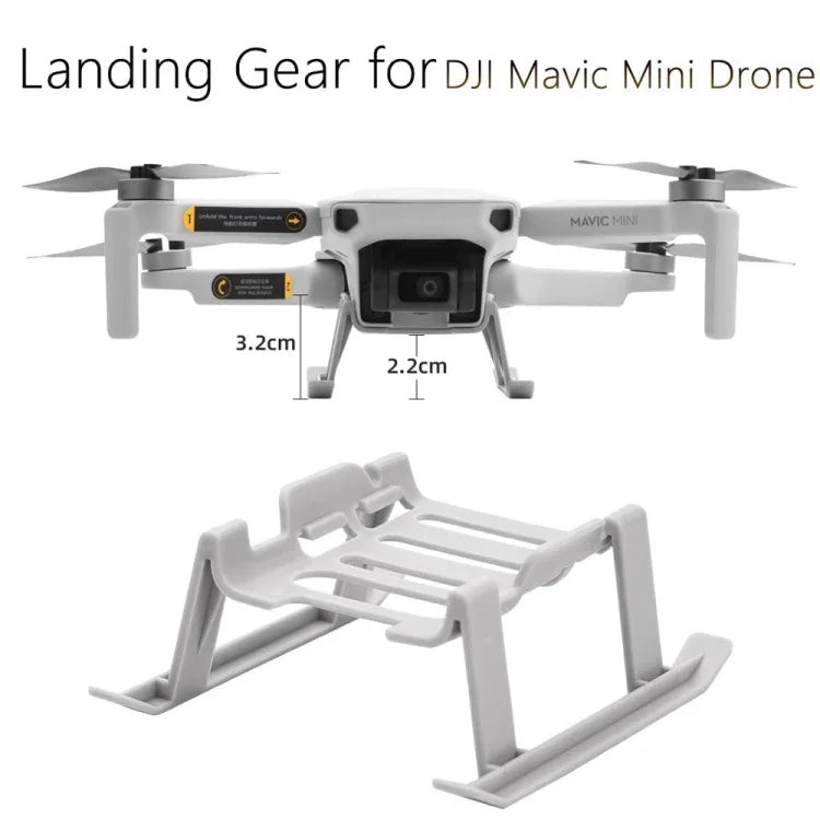 สำหรับขาตั้งจอดจานปลดเร็วสูงสำหรับ DJI MAVIC Mini (สีเทา), สำหรับ DJI MAVIC Mini