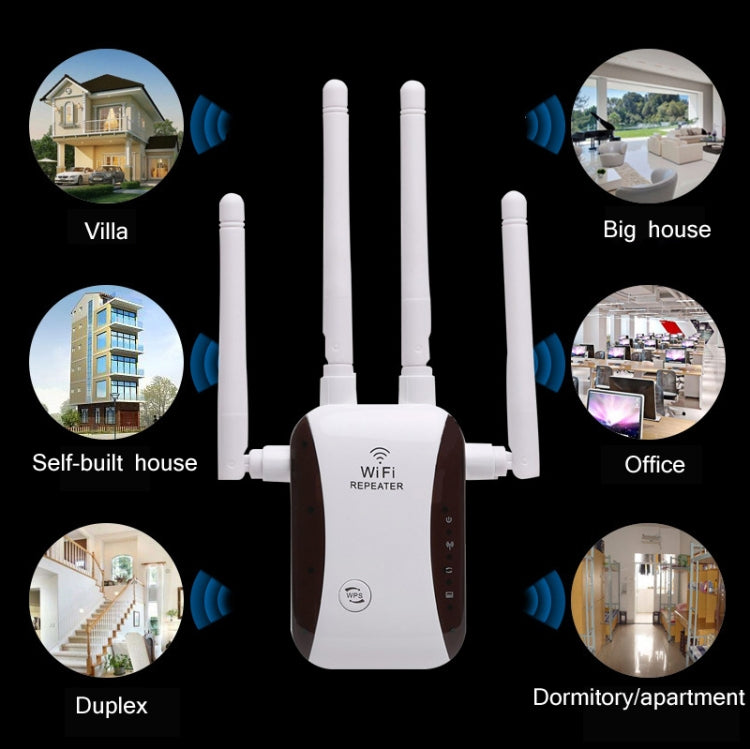 CF-WR758AC เครื่องขยายสัญญาณ WIFI ตัวเพิ่มประสิทธิภาพเครือข่ายไร้สาย รีพีทเตอร์ ปลั๊ก EU, ปลั๊ก US, ปลั๊ก AU, ปลั๊ก UK
