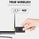 เครื่องเล่นเกมมินิทีวีไร้สายแบบคู่ HDMI, Y2 SG Sega (900 เกม)