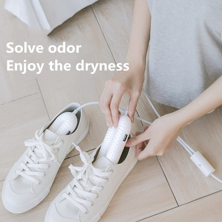 เครื่องเป่ารองเท้า SOTHING 220V กำจัดกลิ่น ฆ่าเชื้อ แห้งเร็ว เครื่องเป่ารองเท้าหน้าหนาว เครื่องทำความร้อนรองเท้า ปลั๊ก CN รุ่นปกติ ควบคุมด้วยสายพร้อมตั้งเวลา