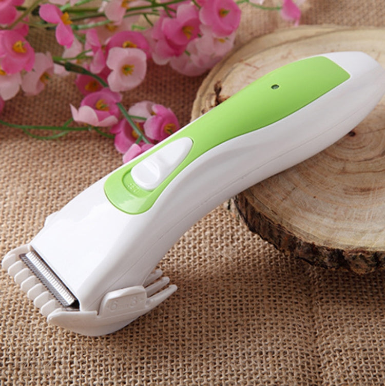 เครื่องตัดผมไฟฟ้าชาร์จได้ เครื่องตัดผมสำหรับเด็ก สีเขียวขาว น้ำเงินขาว
