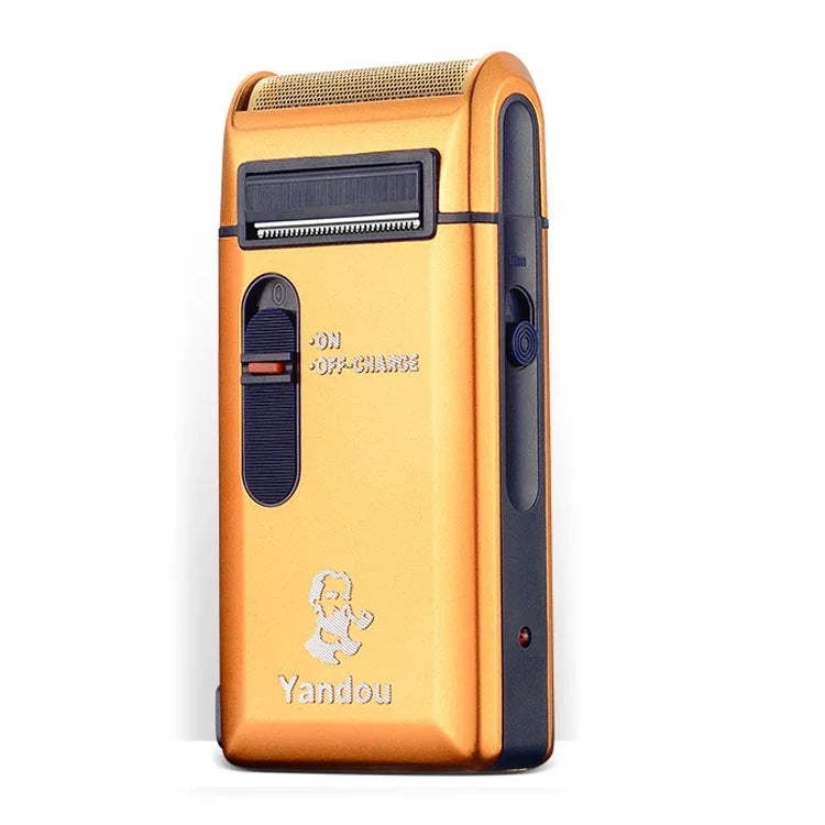 Yandou SC-W316U เครื่องโกนหนวดไฟฟ้าชาร์จไฟได้ พร้อมใบมีดตัดข้าง ปลั๊ก CN