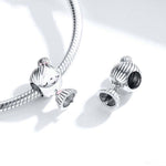 เครื่องประดับสร้อยข้อมือลูกปัด DIY รูปเด็กผู้หญิงเงินสเตอร์ลิง S925