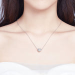 ลูกปัดเงินสเตอร์ลิง 925 รูปหัวใจรัก อุปกรณ์ทำสร้อยข้อมือ DIY, SCC1152